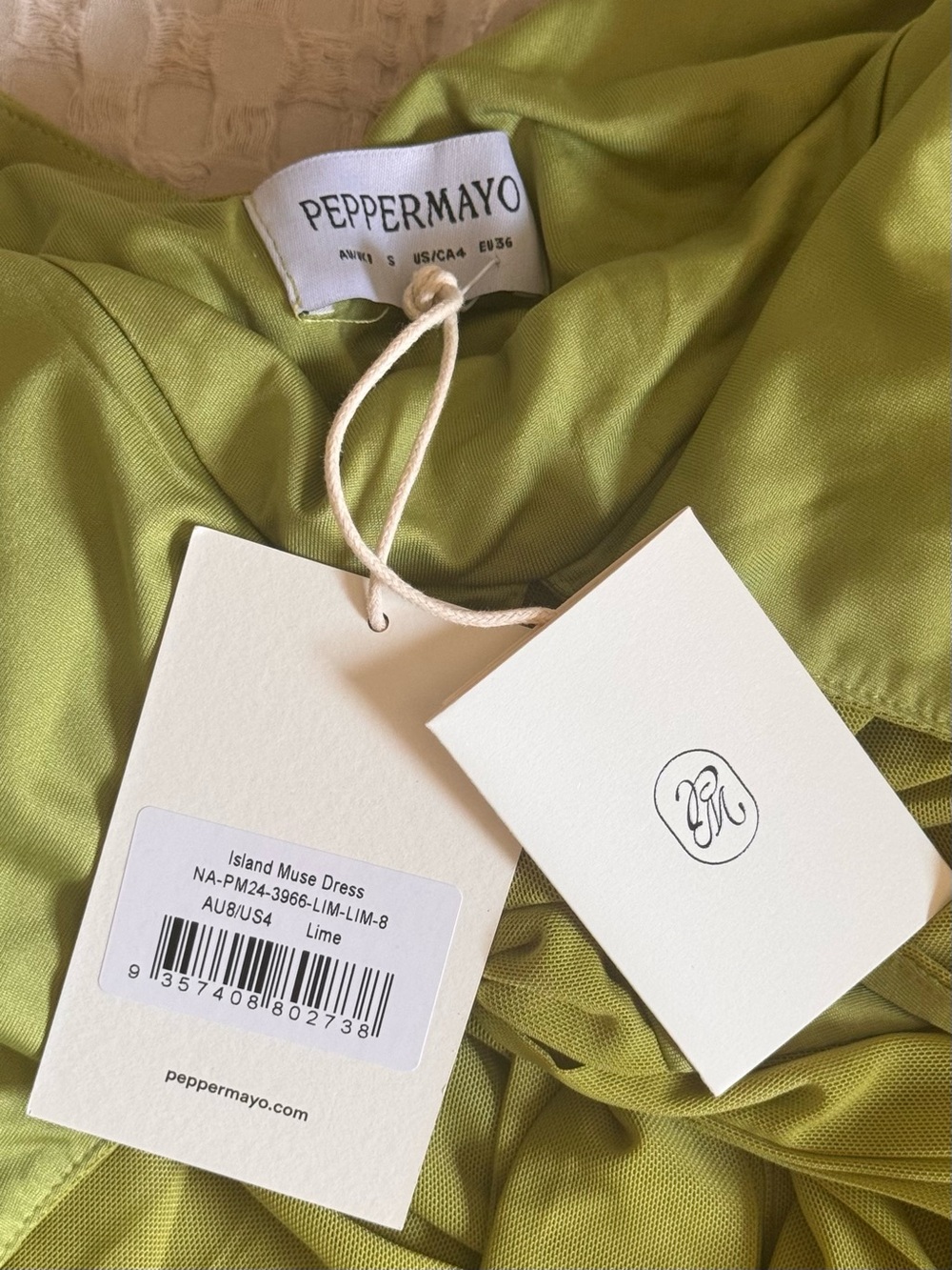 Peppermayo Olive Halter Ruched Maxi Dress | Island Muse Dress - Picture 5 of 5